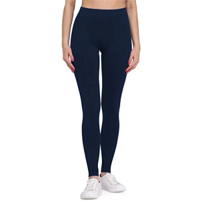 Image of Bellivalini Women&#039;s 3/4 Bio Cotton Leggings BLV50 184 (Navy, XL)