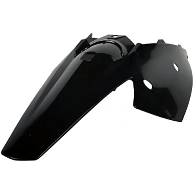 Image of Polisport KTM Rear Fender Side Panel SX 2004 2006 250 2003 06 SXF 2005 EXC 04 2007, Black Motocross4u