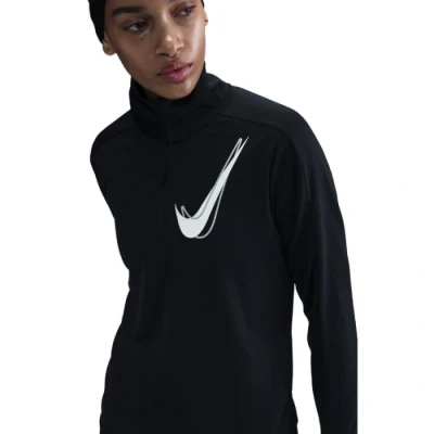 Image of Nike Performance MID Long sleeved top, Women&#039;s, Size: Small, Black