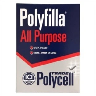 Image of Polycell Polyfilla All Purpose Powdered Filler 2kg Trade