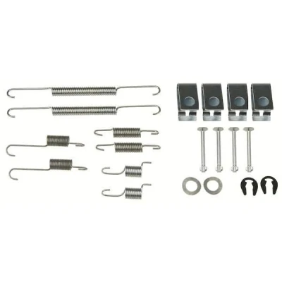 Image of DA0084700 Accessory Kit, brake shoes TRW SFK382 KIA: Picanto I