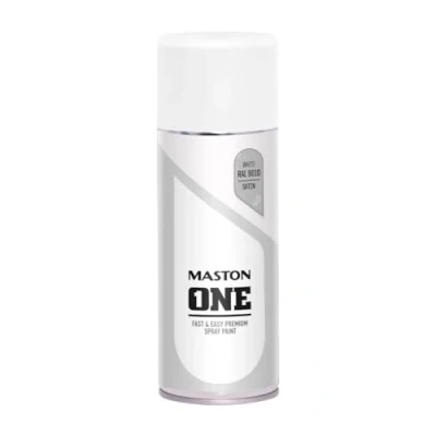 Image of Maston ONE Spray Paint 400 ml Satin White