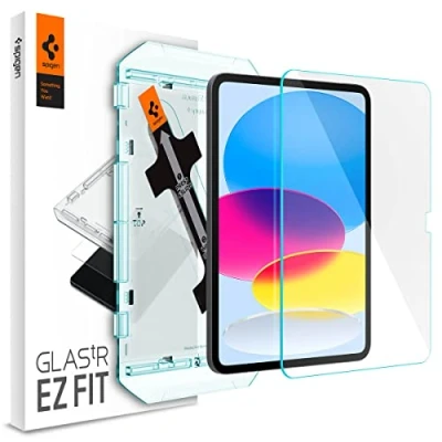 Image of Spigen EZ Fit Tempered Glass Screen Protector for iPad 10th generation (2022) 1 Pack