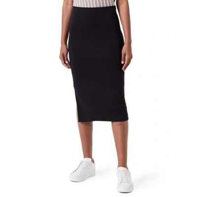 Image of VILA Vilie TUBE Skirt Pencil skirt, Women&#039;s, Size: Large, Black beauty