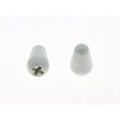 Image of Dopro 2pcs Guitar 5 Way Pickup Switch Tip Cap Knob for USA FD Strat/Tele/Stratocaster White