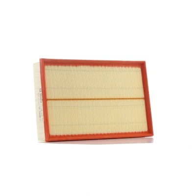 Image of 1K0129620 Air Filter BOSCH F 026 400 180 50mm 223,5mm 346mm Insert VOLKSWAGEN: Golf 5, Passat B6 Variant, B7 Saloon, AUDI: A3 Sportback