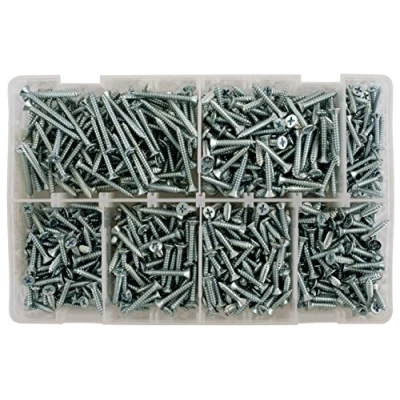 Image of Connect 35003 Assorted Countersunk Self Tapping Screws Box 615pc
