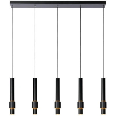 Image of Margary Modern Pendant light LED Dim. 5x4,2W 2700K Black