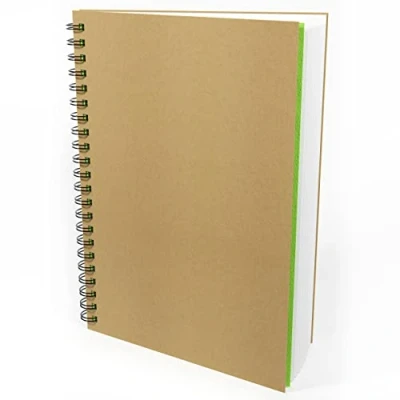 Image of Artgecko Mixed Media Sketch Book A4 Portrait 80 Pages (40 Sheets) 150gsm White Cartridge Paper