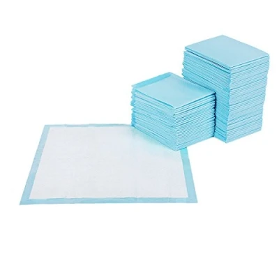 Image of FEANDREA Puppy Training Pads, Toilet, 60 x cm, Pack of 100 PTD60B, Blau weiß