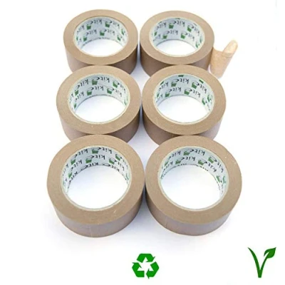 Image of 38mm x 50 Meter Framer Kraft Paper Tape, Self Adhesive, Ideal for Craft, Frames, Masking, Decorating and or Packaging Eco Friendly Fully Recyclable Toxic Free Vegan (6)
