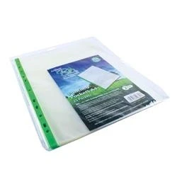 Image of Snopake Bio Punched Pocket A4 Clear (25 Pack)