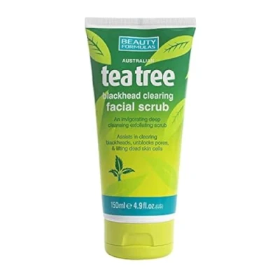 Image of Beauty Formulas Australian Tea Tree Blackhead Clearing Facial Scrub