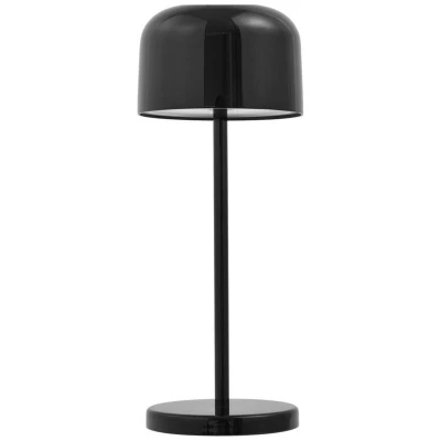 Image of Lucande LED table lamp Quill, black, CCT, dimmable