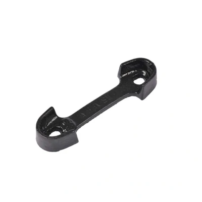Image of Saint Gobain Classical Plus Cast Iron Wall Spacer Plate for Eared Pipes 100mm Black Pam Building Products
