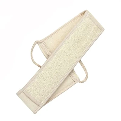 Image of Exfoliating Loofah Back Scrubber for Shower, Natural Luffa Pad Bath Brush Body Sponge, Double Side Scrubbing Strap Washer Men &amp; Women (Back Scrubber)