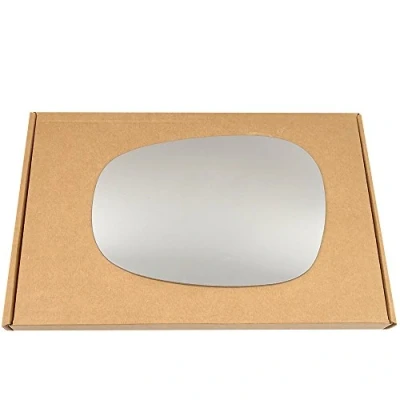 Image of Less4spares Wing Mirror Glass Left Compatible with BMW 3 Series 2008 2012 STICK ON Passenger Near Side Convex