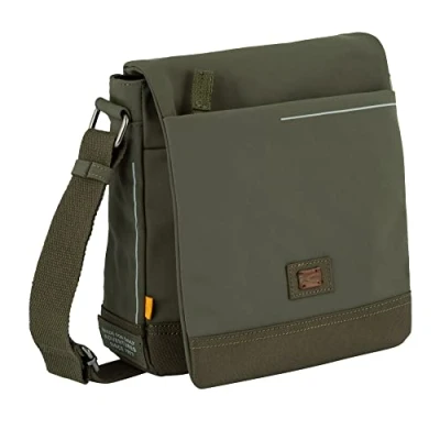 Image of camel active City Men&#039;s Shoulder Bag, Green, 25x10x23, 000195
