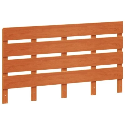 Image of vidaXL Headboard Wax Brown 150 cm Solid Wood Pine