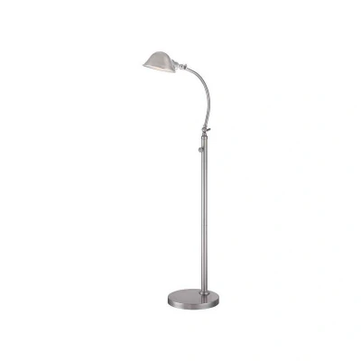 Image of Thompson LED 7 Light Floor Lamp Brushed Nickel
