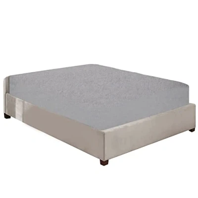 Image of Luxury Bedding Brushed Cotton Flannelette Deep Fitted Sheets 25CM/10 Box Fit in 12 Colours Single Double King Super (Silver, King)