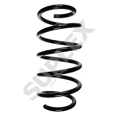 Image of 09198769, 312248, 9198768, 9200861, 93177653 Coil spring SUPLEX 23378 Front Axle with inconstant wire diameter VAUXHALL: Meriva Mk1