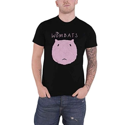 Image of The Wombats T Shirt Band Logo Official Mens Black M