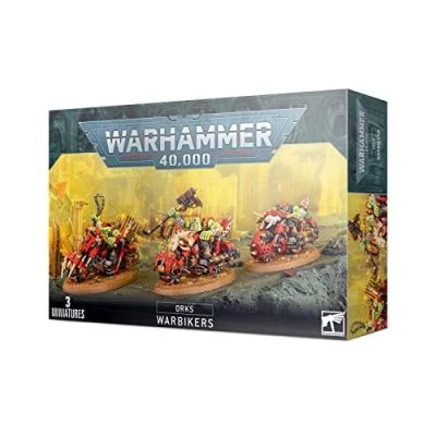 Image of Games Workshop Warhammer 40,000 Orks: Warbikers Mob
