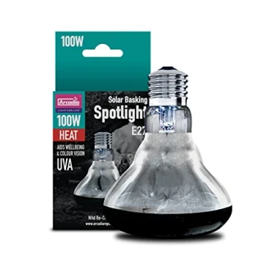 Image of Arcadia SBS100 Basking Solar Lamp UVA Spotlight
