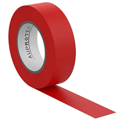Image of 1 roll VDE Electrical Tape Insulating PVC 15mm x 10 m DIN EN 60454 3 colour: red