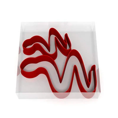 Image of Snake Set of 2 Value Cookie/Fondant Cutters Pair 5CM + 8CM