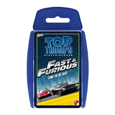 Image of Fast &amp; Furious Top Trumps Card Game