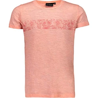 Image of CMP Girls&#039; T Shirt 100% Cotton, girls, Shirt, 39T7515, flamingo, 98 (EU)