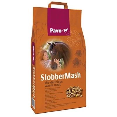 Image of Pavo SlobberMash Horse Food, 6kg, Full fledged Concentrated Feed for Shiny Coat, Supports Digestion, Quick Recovery, Senior Care, Unisex