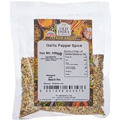 Image of Old India Garlic Pepper Spice 100g