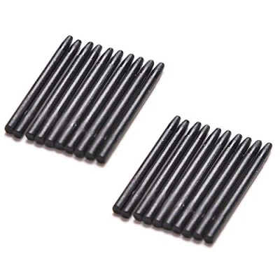 Image of BAQI 20 Pieces Replacement Standard Pen Nibs For Wacom Bamboo Intuos 3 &amp; 4 CTE MTE CTL CTH Drawing