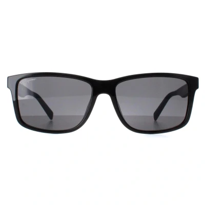 Image of Salvatore Ferragamo Rectangle Mens Black Grey SF938S One Size