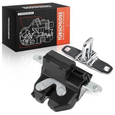 Image of Frankberg Tailgate Boot Lock Catch Compatible with 500/595/695 312 2008 2015 Bravo MK II 2006 2014 Grande Punto 199 2005 2012 Evo Replace# 55702917
