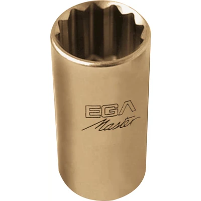 Image of EGA Master Socket Wrench 3/4&quot; 34mm Long Series Non Sparking Cu Be (12 Edges)