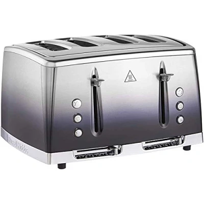 Image of Russell Hobbs 25141 Eclipse Midnight Blue 4 Slice Toaster