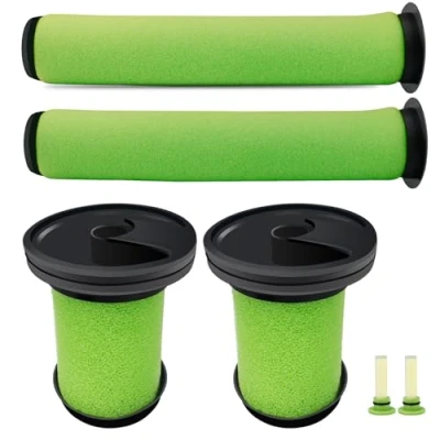 Image of 4 Pack Washable Filters For GTECH AirRam K9 Multi MK2 Cordless Vacuum Cleaner Replacement