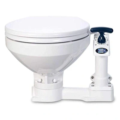 Image of Jabsco 29120 5000 Twist n&#039; Lock, Manual Marine Toilet, Regular Bowl