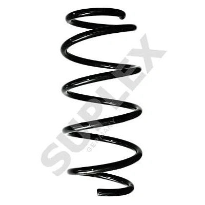 Image of 1K0411105EQ Coil spring SUPLEX 39393 Front Axle with constant wire diameter VOLKSWAGEN: Golf 5, 6, AUDI: A3 Sportback
