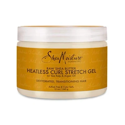 Image of Raw Shea Butter Heatless Curl Stretch Gel by Moisture for Unisex 12 oz