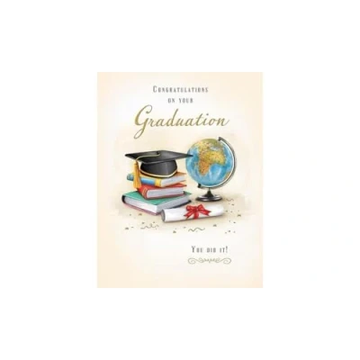 Image of Piccadilly Greetings Congratulations on your Graduation Card 8 x 6 inches