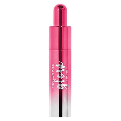 Image of Revlon Kiss Glow Lip Oil, Proud To Be Pink, 1 Count (Pack of 1)
