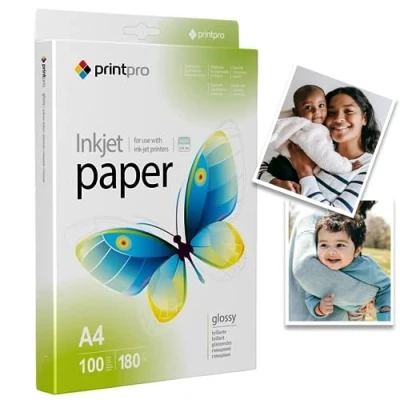 Image of Colorway PGE180100A4 Glossy 180gsm A4 Photo Paper 100 Sheets