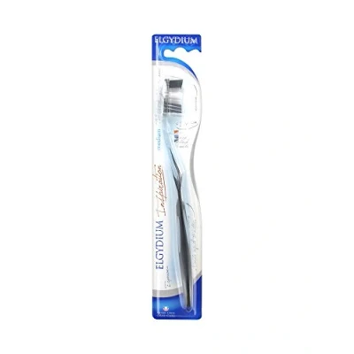 Image of Elgydium Inspiration Medium Toothbrush Black