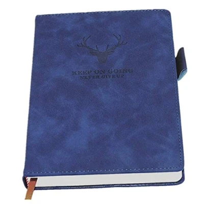 Image of A5 Ruled Notebook Journal Hardcover Executive Notebooks with Premium Thick Paper, College Lined Journal, 8.3&quot;x5.7&quot;,360 Page, Perfect for Office Home School Business Writing &amp; Note Taking (Blue)