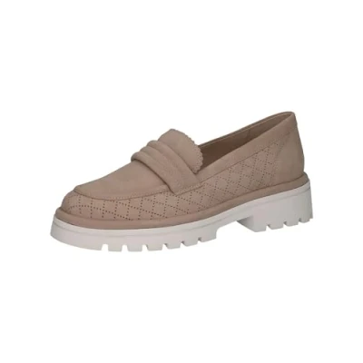 Image of CAPRICE Women&#039;s 9 24750 42 Loafer Flat, Nature, 6.5 UK